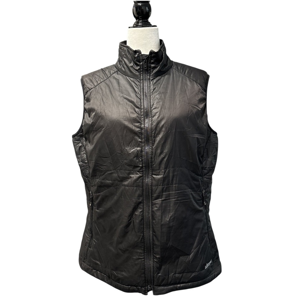Sherpa Adventure Gear Vest Womens XL Black‎ Primaloft Full Zip Sleeveless